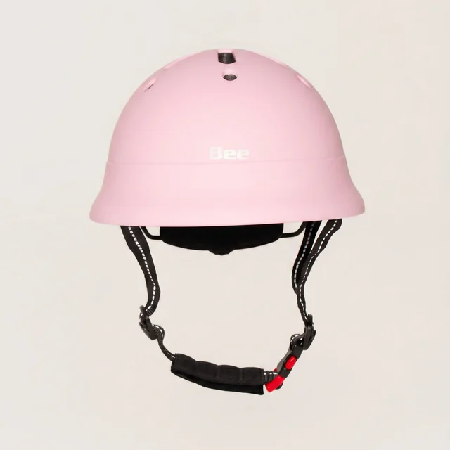 Capacete Bucket infantil rosa Bee IMP